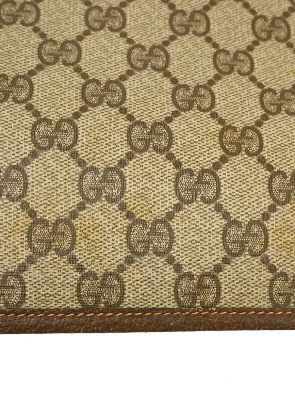 Gucci Beige GG Sherry Clutch Bag